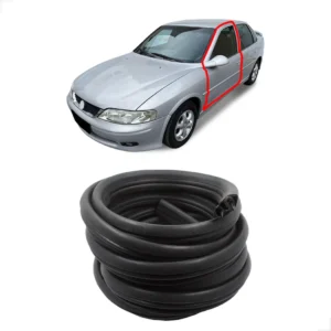 Borracha Porta Vedação Chevrolet Vectra 1994 a 2005 C/ ABA Preta Borrachauto